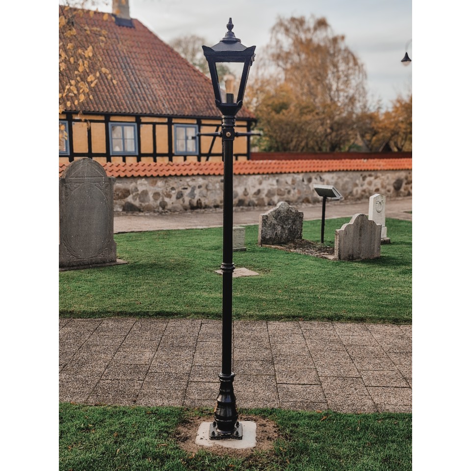 Victorian Utomhus Traditionell Lyktstolpe Gjutjärn 260cm