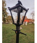 Victorian Utomhus Traditionell Lyktstolpe Gjutjärn 260cm