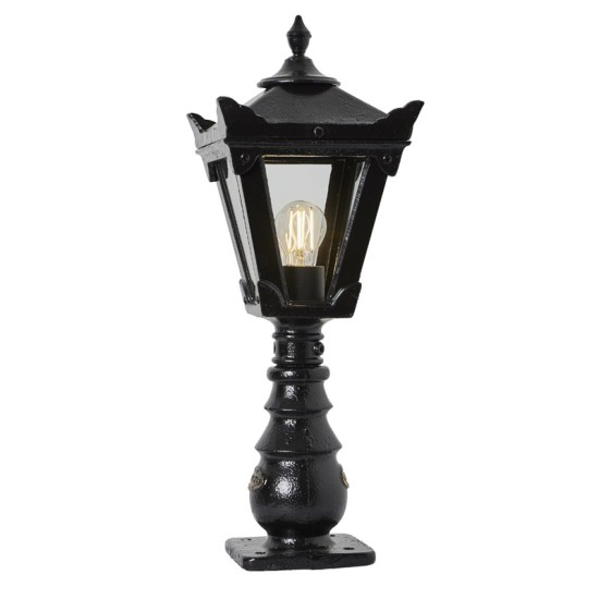Victorian Utomhus Traditionell Pollarlampa Gjutjärn 60cm