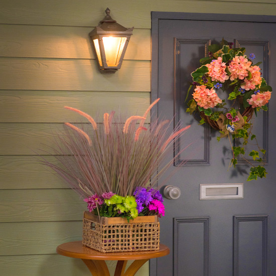 Victorian Outdoor Traditional Bulkhead Light Cast Iron 37cm Victorian Outdoor Traditional Bulkhead Light Cast Iron 37cm