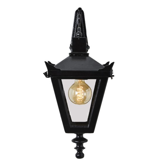 Victorian Utomhus Traditionell Nedåtvänd Vägglampa Gjutjärn 48cm