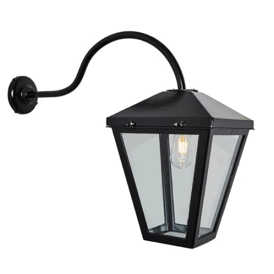Utomhusvägglampa galvaniserad i stål 55 cm IP44