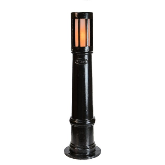 Modern bollard light cast iron 92 cm