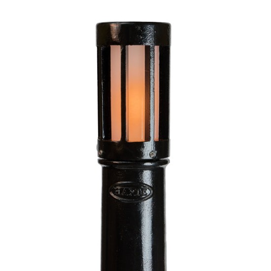 Modern bollard light cast iron 92 cm