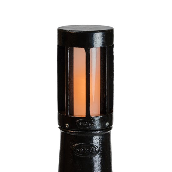 Modern bollard light cast iron 72 cm