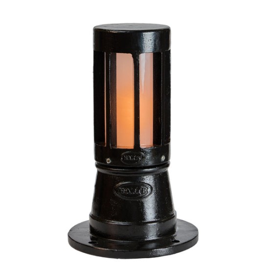 Modern bollard light cast iron 40 cm
