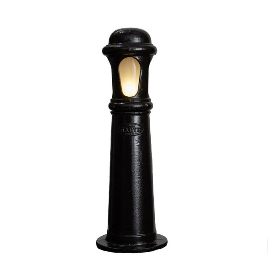 Decorative outdoor bollard light cast iron 75 cm IP44