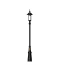 Georgian Style Outdoor Lamp Post Cast Iron 35cm