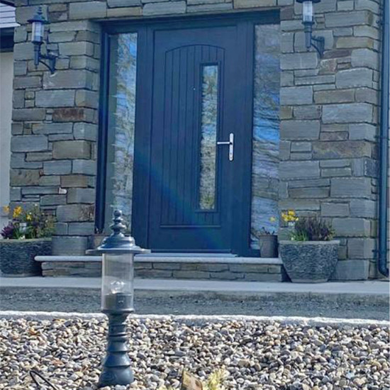 Georgian Style Utomhus Pollare Gjutjärn 62cm