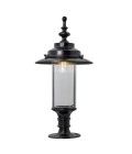 Georgisk utomhus portlykta för stora pelare i gjutjärn/galvaniserat stål 96,5 cm IP44