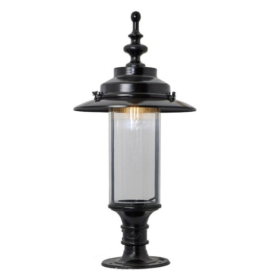 Georgisk utomhus portlykta för stora pelare i gjutjärn/galvaniserat stål 96,5 cm IP44