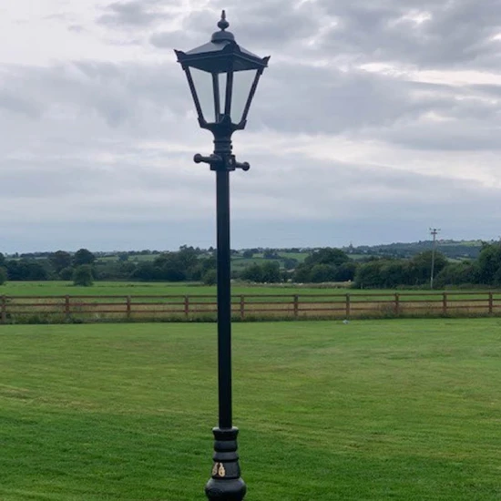 Victorian Outdoor Traditional Lamp Post Cast Iron 300cm
