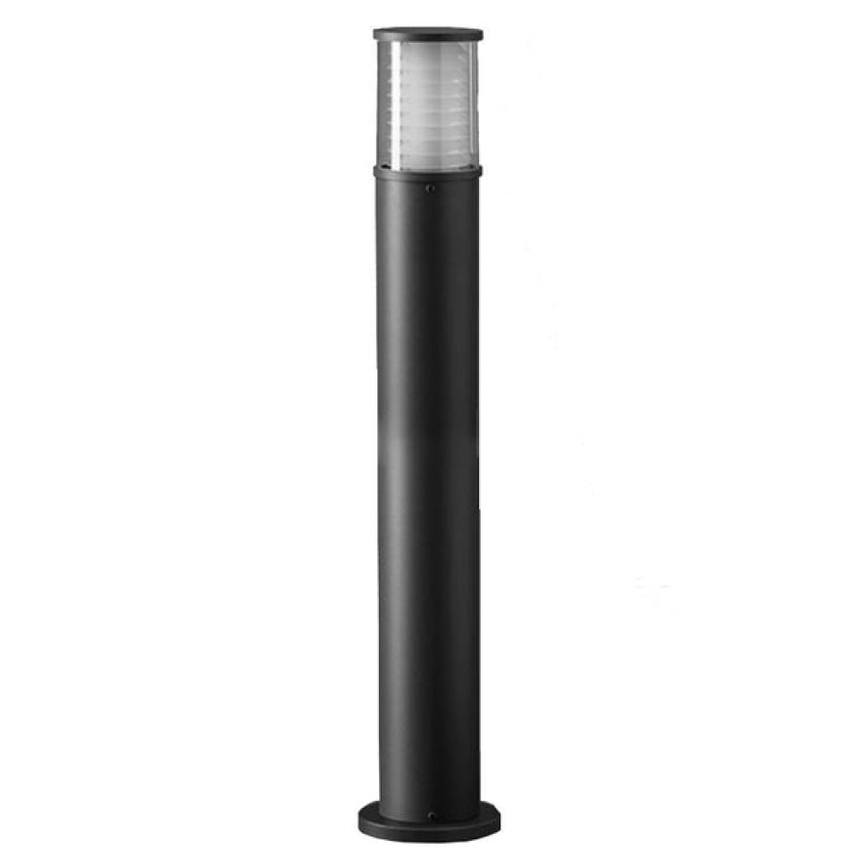 Cylindrisk utomhus pollare aluminium 110 cm IP65