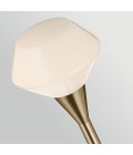 Cassius 4-lt chandelier champagne bronze/white 100.3 cm