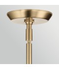 Cassius 4-lt chandelier champagne bronze/white 100.3 cm