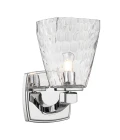 Marant 1-ljus badrumsvägglampa polerad krom/klart vattenglas 23,7 cm IP44