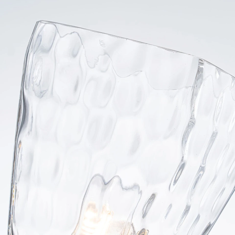 Marant 1-ljus badrumsvägglampa polerad krom/klart vattenglas 23,7 cm IP44