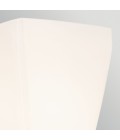 Marant 1-lt bathroom wall light champagne bronze/opal glass 23.7 cm IP44