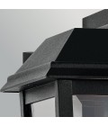 Mathus small outdoor wall light black/clear 33 cm IP44
