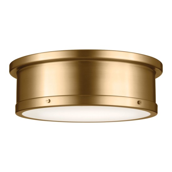 Serca plafond borstad mässing 45,7 cm