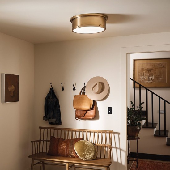 Serca plafond borstad mässing 45,7 cm