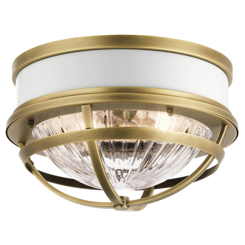 Tollis 2 light plafond natural brass 30.5cm Kichler Tollis 2 light plafond natural brass 30.5cm