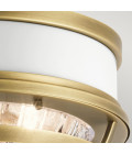 Tollis 2 light plafond natural brass 30.5cm Kichler Tollis 2 light plafond natural brass 30.5cm
