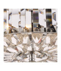 Fernhurst 3-Lt Semi Flush Taklampa Krom/Glas 35cm