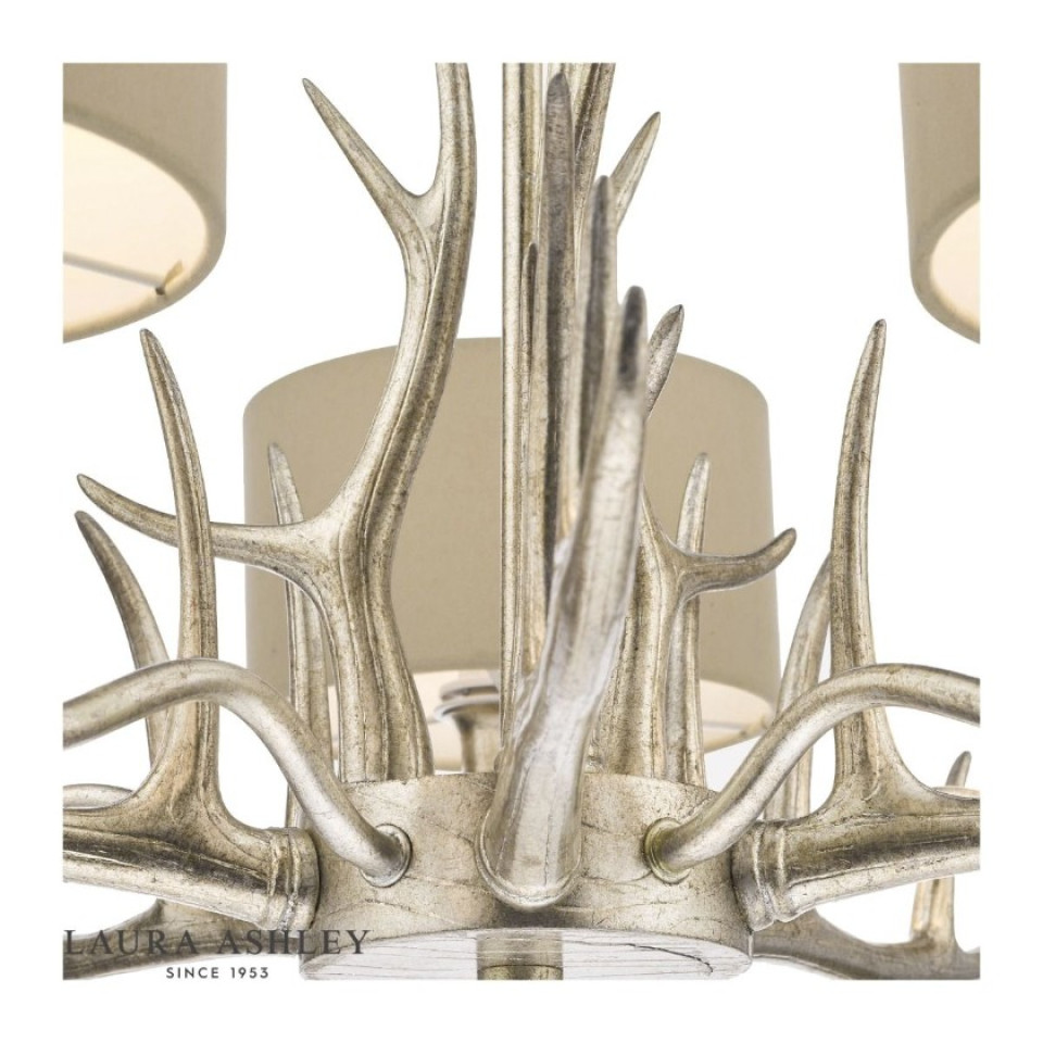 Mulroy 5-Light Chandelier Champagne 50cm
