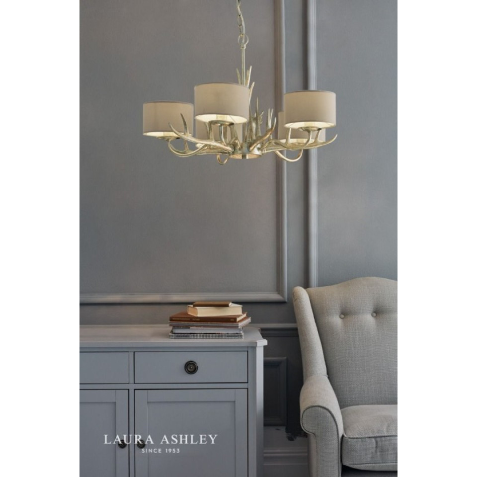 Mulroy 5-Light Chandelier Champagne 50cm