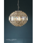 Vienna 5-Light Chandelier Chrome/Glass 40cm