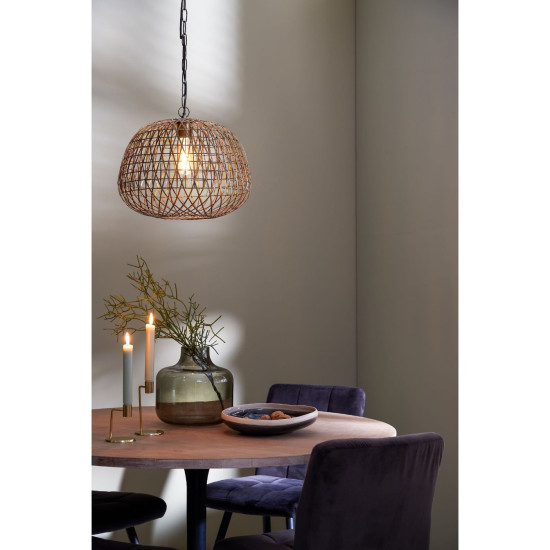 Alwina Ceiling Lamp Bronze 40cm