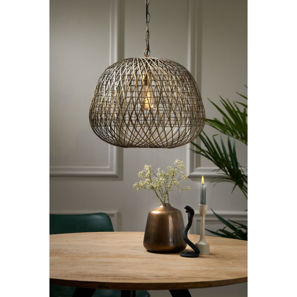 Alwina Taklampa Brons 50cm