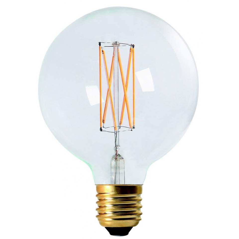 Elect LED Filament Globe Clear 125mm