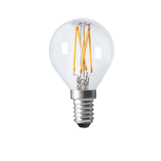 Shine LED Filament Klot Clear E14