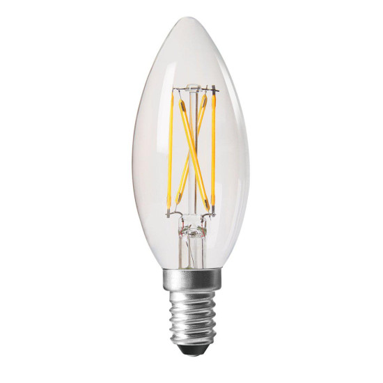 Shine 4w 360lm LED Filament Kron Clear 45mm Shine 4w 360lm LED Filament Kron Clear 45mm