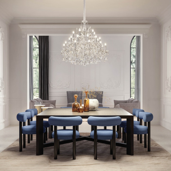 Aqaba S 25/100/90 chandelier gold/chrome/crystal 100 cm Aqaba S 25/100/90 chandelier gold/chrome/crystal 100 cm