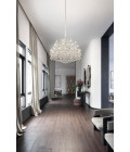 Aqaba S 32/130/105 chandelier gold/chrome/crystal 130 cm Masiero Aqaba S 32/130/105 chandelier gold/chrome/crystal 130 cm