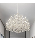 Aqaba S 32/130/105 chandelier gold/chrome/crystal 130 cm Masiero Aqaba S 32/130/105 chandelier gold/chrome/crystal 130 cm