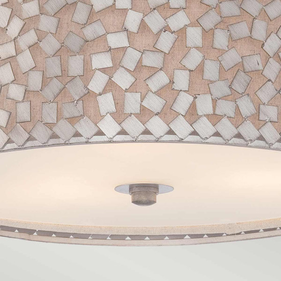 Confetti 3 plafond silver 43.2cm Confetti 3 plafond silver 43.2cm