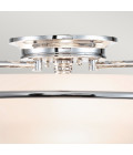 Griffin 3 light plafond polished chrome 42.2cm Quoizel Griffin 3 light plafond polished chrome 42.2cm