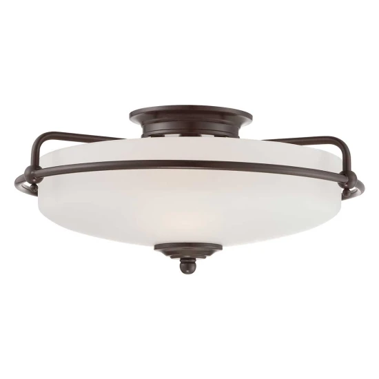 Griffin 3 plafond brons 42.2cm