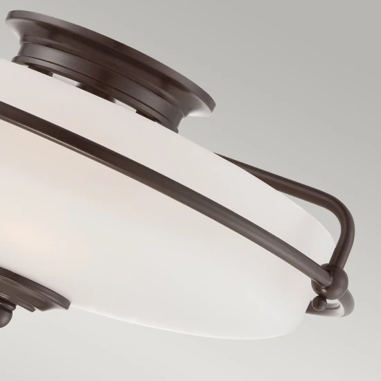 Griffin 3 plafond brons 42.2cm Griffin 3 plafond brons 42.2cm