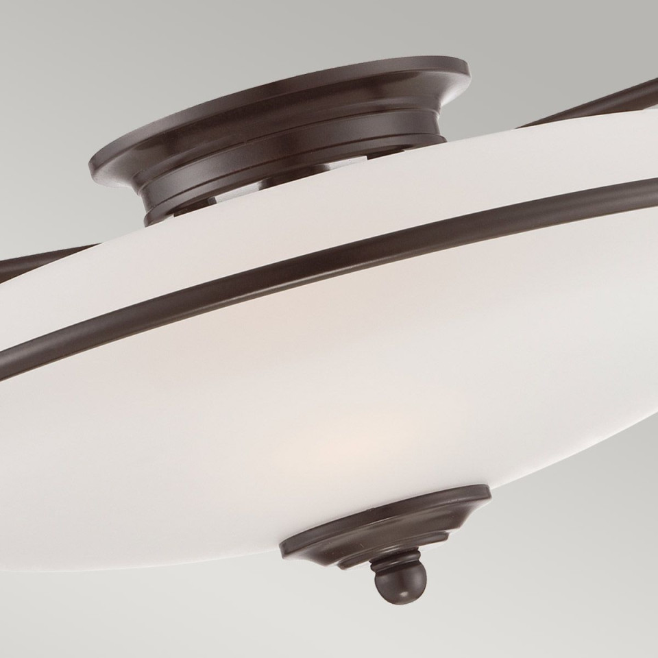 Griffin 3 plafond brons 42.2cm Griffin 3 plafond brons 42.2cm