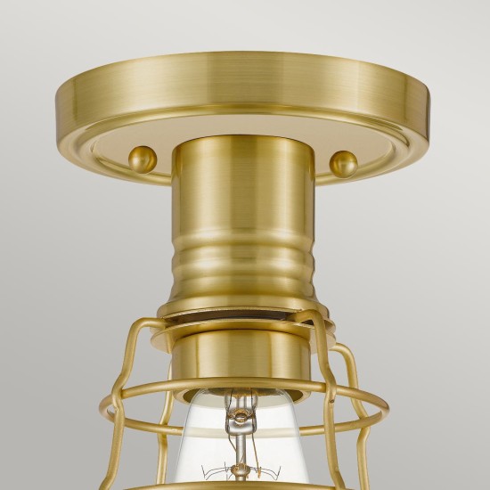 Mixon1 plafond borstad mässing 27.1cm