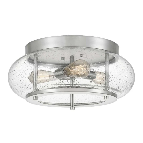 Trilogy 3 plafond borstad nickel 40.6cm