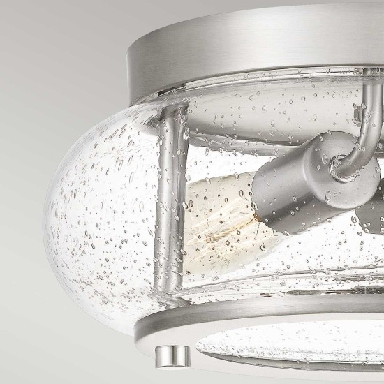 Trilogy 2 plafond borstad nickel 30.5cm