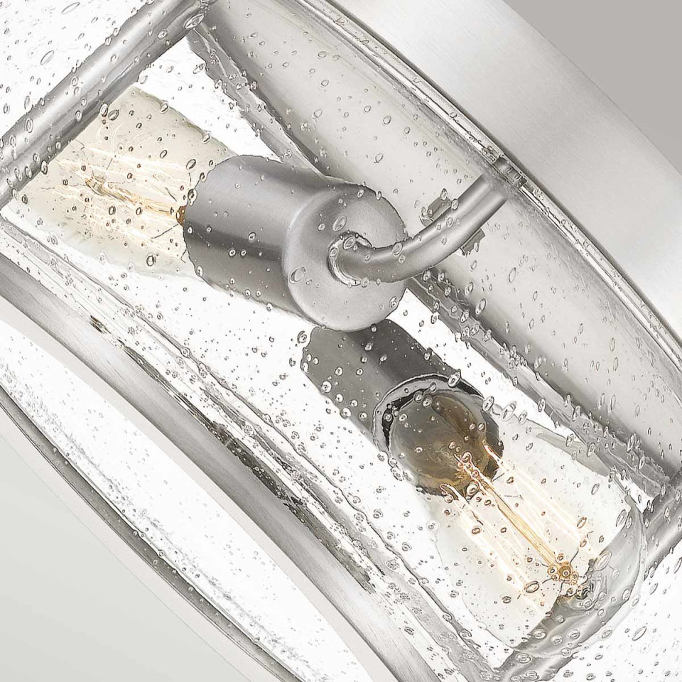 Trilogy 2 plafond brushed nickel 30.5cm Elstead Lighting Trilogy 2 plafond brushed nickel 30.5cm