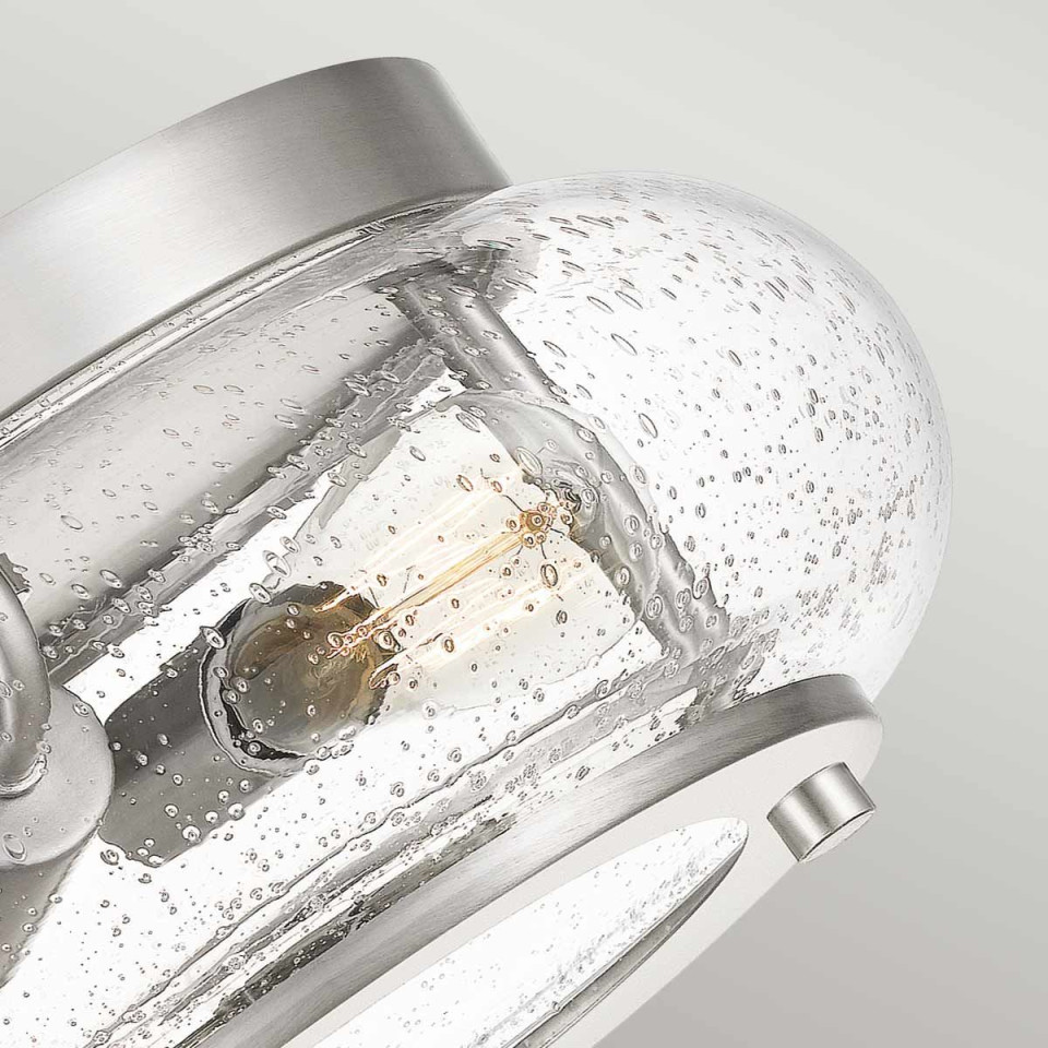Trilogy 2 plafond brushed nickel 30.5cm Elstead Lighting Trilogy 2 plafond brushed nickel 30.5cm