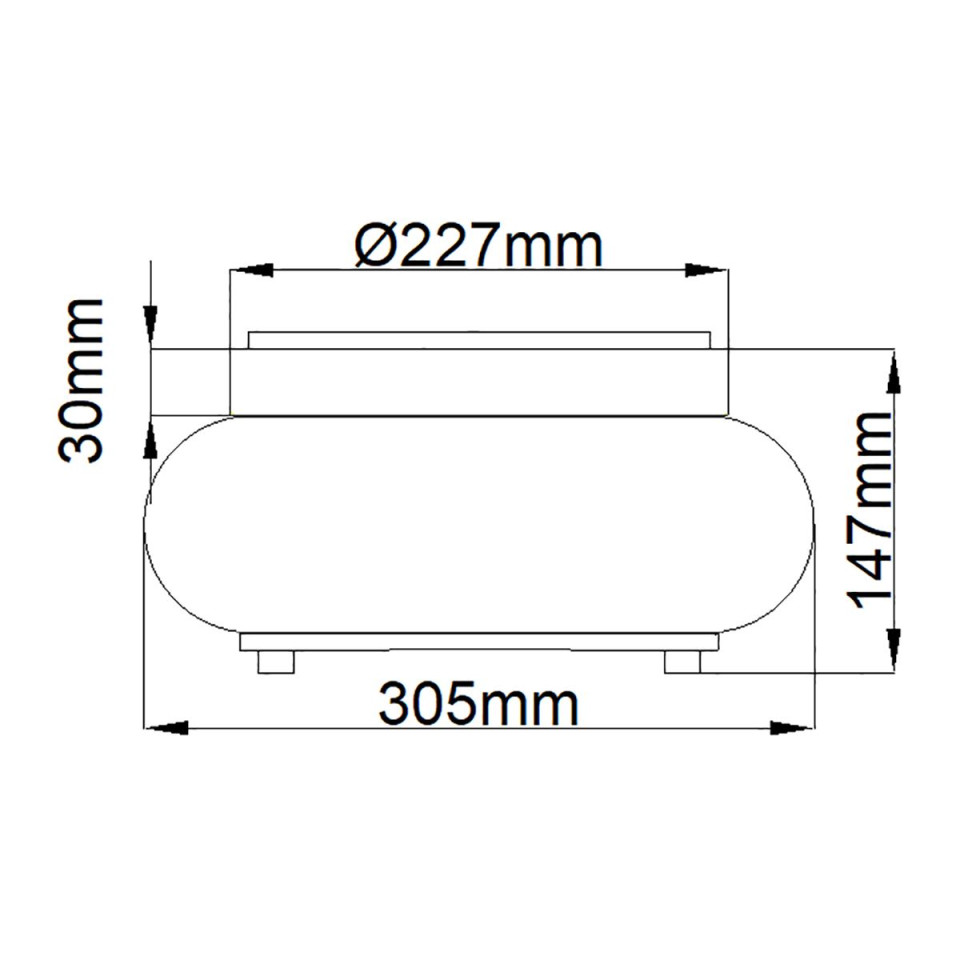 Trilogy 2 plafond brushed nickel 30.5cm Elstead Lighting Trilogy 2 plafond brushed nickel 30.5cm